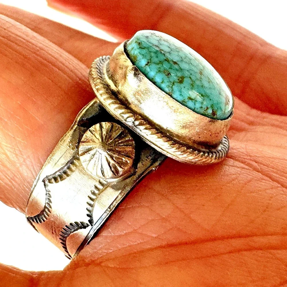 Native American Navajo Indian Turquoise Jewelry handmade ring